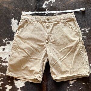 Carhartt Men's Beige Cargo Shorts